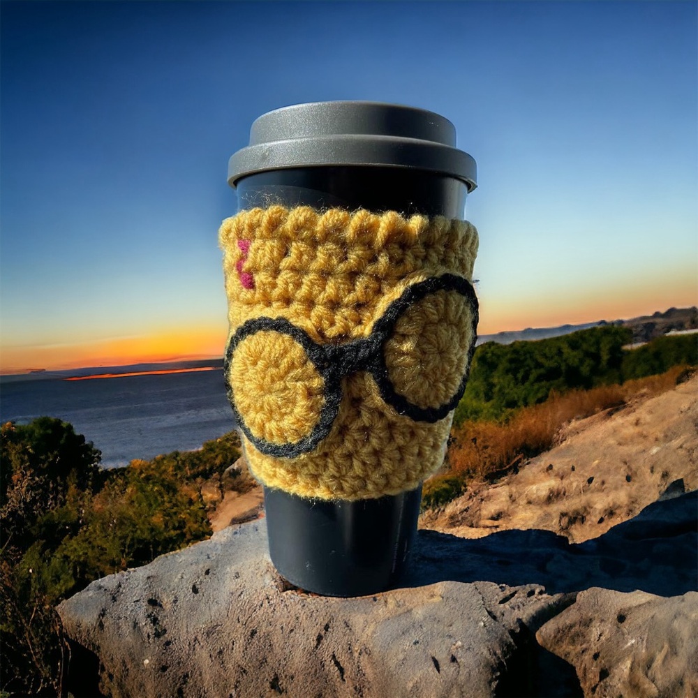 Handmade Crochet Harry Potter Cup Cozy